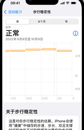 西安iPhone手机维修如何在iPhone开启'步行稳定性通知'